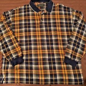 Hill & Archer Vintage Long Sleeve Plaid Shirt XL